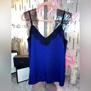 Satin and Lace tank NWOT